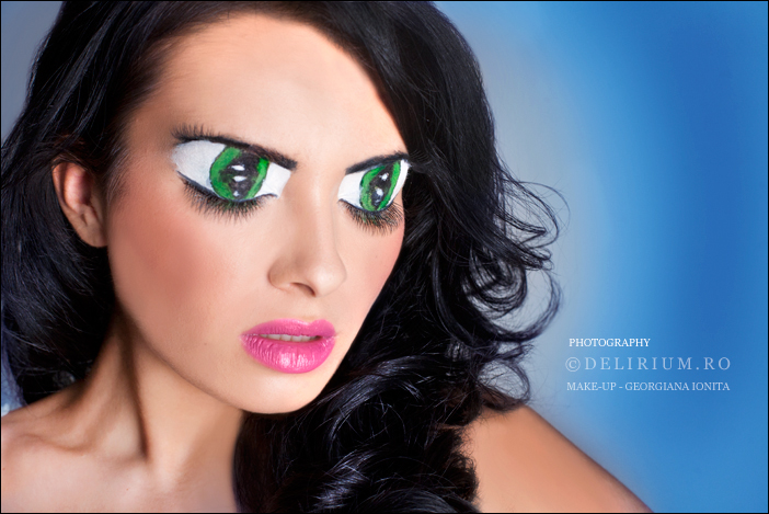 Model & Make-up Georgiana IONITA, Photo by Andreea Retinschi